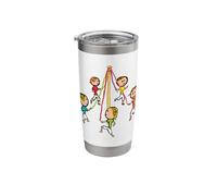 Maypole Dancing Stainless Steel Insulated Tumbler