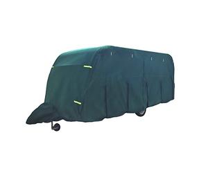 Maypole Deluxe 5-Ply Breathable Caravan Cover Green 4.1-5M or 14-17Ft Water Resistant