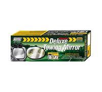 Maypole Deluxe Caravan Towing Mirror Flat Glass Front Universal Fit, Black