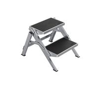 Maypole Foldable Lightweight Aluminium Double Step, Ideal for Caravans, Motorhomes, Domestic Use