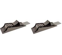 Maypole Froli 3 Part Levelling Ramp Set For Caravans And Motorhomes Includes 1 Level Ramp, 1 Lead-in Plate And 1 Wheel Chock (Pack of 2)