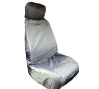 Maypole Heavy Duty Nylon Single Front Seat Cover For Cars, Vans, 4x4s, MPVs Waterproof, Grey