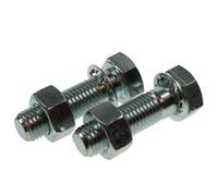 Maypole High Tensile Nut & Bolt, Silver One Size