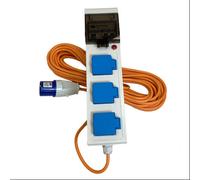 Maypole Mobile Mains Unit 230V 10A Power Hook Up Lead Caravan Motorhome Campsite