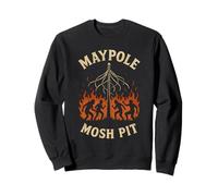 Maypole Mosh Pit Pagan Beltane Folk Sweatshirt