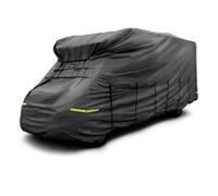 Maypole Motorhome Cover up to 5.7M or 19ft 4-Ply Breathable Water Resistant, Dark Grey