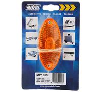 Maypole MP1655 12/24V Slim Line Oval LED Side Amber Marker & Reflector