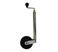 Maypole Jockey Wheel 34mm - 75kg Standard Duty Telescopic - Silver One Size