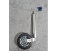 New 42mm Trailer or Caravan Medium Duty Jockey Wheel with Steel Wheel 100KG