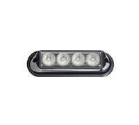 Maypole MP4111 LED Strobe Lamp Amber, 4 x 3 W, 12/24 V