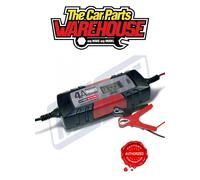 Maypole 4A Dual Voltage 6/12V Electronic Smart Car Battery Charger