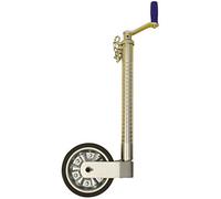 Maypole MP9724 500kg Heavy Duty Serrated Jockey Wheel - No Clamp - 48mm