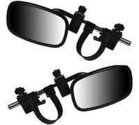 Maypole Pair Of Convex Glass Aerodynamic Car Van Caravan Trailer Towing Mirrors