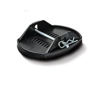 Maypole Premium Caravan Jack Pad Set of 4, Metal Pin