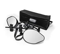 Maypole Pro View Convex Glass Caravan Towing Mirrors, Twin Pack with Storage Bag