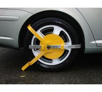 Maypole Security Universal 13" - 17" Caravan Car Van Wheel Clamp Lock #MP9065