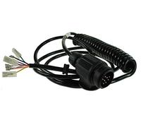 Maypole Trailer Front Harness with 8 Pin (13 Pin Type) Plug to Spade Terminals, Suitable Replacement for Ifor Williams Trailers