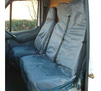 Maypole Universal Grey Nylon Waterproof Van Seat Covers One Size Grey