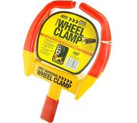 Maypole Universal Wheel Clamp - Red/Yellow, Red/Yellow one size