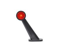 Maypole WAS 10-30V LED Right Hand Red/White 45° Outline Marker & Reflector, 21cm Cable