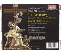 MAYR: PASSIONE; STABAT MATER NEW CD