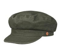 Mayser Altona Sunprotect Fisherman Cap Plain Colored Wide Fit UV Protection 80 Made in EU Unisex Spring Summer Olive