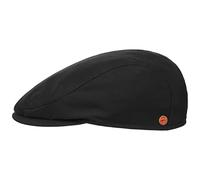 Mayser Coolmax Sun Protect Soft Cap Plain Colored UV Protection Made in EU Men Spring Summer Black