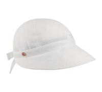 Mayser Priscilla Visor Cap Plain Colored UV Protection 60 Made in EU Women Spring Summer White
