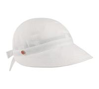 Mayser Priscilla Visor Cap Women - Made in The EU Shield Sports Women´s with Peak Spring-Summer - M (57-58 cm) White