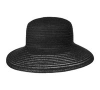 Mayser Tiffy Uni Hemp Hat Women - Made in The EU Summer Straw Sun Spring-Summer - One Size Black