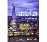 Mayson, French & Ryan on Company Law