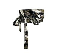 MAYSONG Women Oriental Geisha Obi Waist Belt Sash Ribbon Tie
