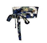 MAYSONG Women's Japanese Kimono Robe Obi Belt Waistband, Style 23, One Size