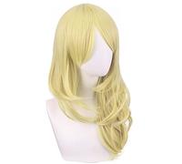 maysuwell Anime Cosplay Wigs Long Blond Hair