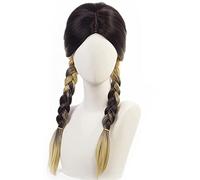 maysuwell Anime Wigs Cosplay Wig Black Gradient Yellow Long