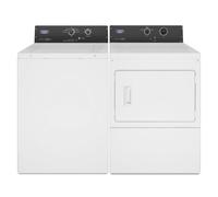 Maytag MAT23MNAGW MDE20MNTGW 10.5kg American Commercial Washer & Dryer Pack - WHITE