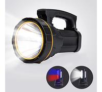 MAYTHANK LED Torch Extremely Bright Rechargeable 6000 Lumen Hand Headlight Large 4 Batteries 10000 mAh Rechargeable for Camping Lantern Emergency