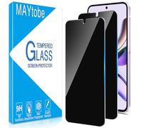 MAYtobe Pack of 2 Privacy Screen Protectors for Samsung Galaxy A27 5G, Full Coverage, Anti Spy, 9H Hardness Protective Glass, Anti-Scratch