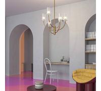 Maytoni Arco pendant light with 3 glass shades