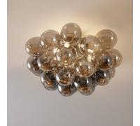 Luminosa Lighting Luminosa Balbo Semi Flush Ceiling Ceiling Lamp Nickel, 8 Light, G9