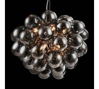 Maytoni Balbo pendant light in smoky grey