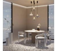 Maytoni Bangkok, spherical shape, clear, Ø 25 cm, glass