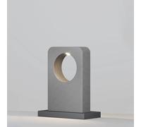 Maytoni BETONE LED path light, height 49 cm, grey, concrete, IP65