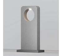 Maytoni BETONE LED path light, height 74 cm, grey, concrete, IP65