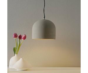 Maytoni Broni hanging light, concrete, Ø 20 cm