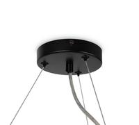 Maytoni Dallas pendant light 25-light, round, black