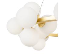 Maytoni Dallas pendant light 25-light, round, gold