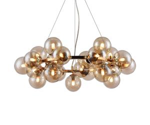 Maytoni Dallas round pendant lamp, gold