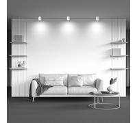 Maytoni downlight Hoop, white, height 10 cm, Ø 8.5 cm, aluminium GX53