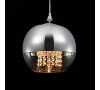 Maytoni Fermi pendant light, crystal elements Ø 30 cm